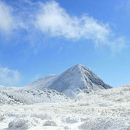 スマートフォン壁紙 青空と雪山 Andoroid Iphoneスマホ待ち受け