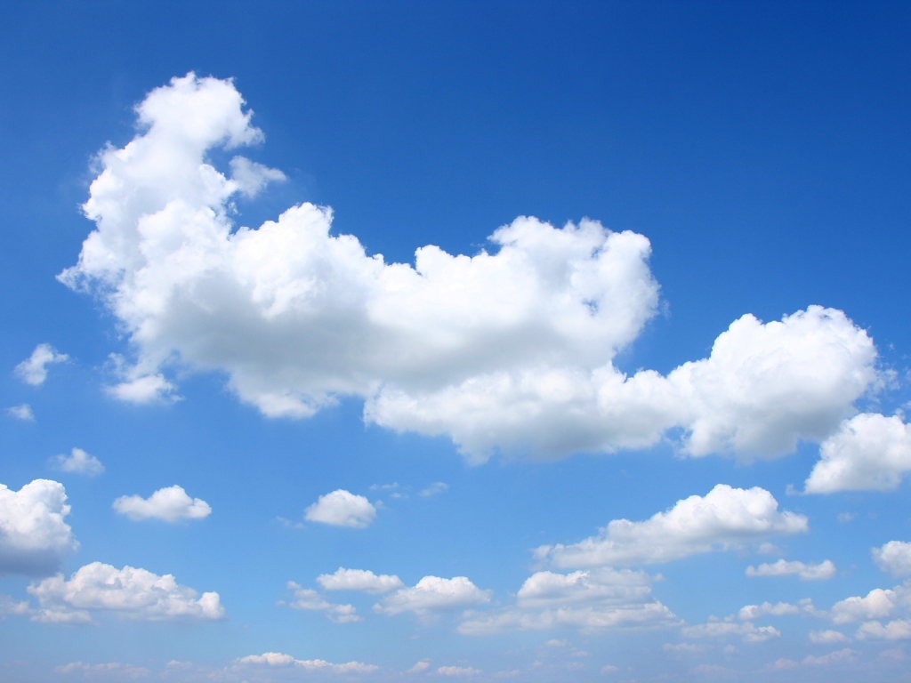 空と雲 の無料写真素材