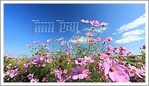 今月の無料カレンダー壁紙 21年10月 癒しの自然風景壁紙